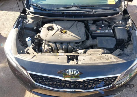 2017 Kia Forte Ex из США, поврежденный, VIN 3KPFN4A80HE092852